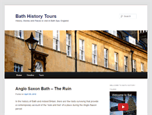 Tablet Screenshot of bathhistorytours.co.uk